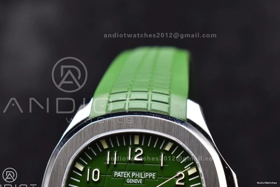 Rubber On 1:1 Aquanaut 514 Dial SS NewStyle Strap 324CS 5168G 42mm ZF Edition Green Green Best 0922